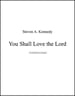 You Shall Love the Lord